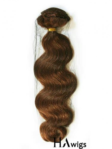 Auburn Wavy Good Remy Human Hair Tape In Hair Extensions