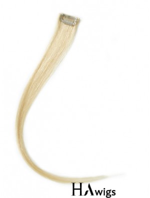 Hairstyles Blonde Straight Remy Human Hair Clip In Hair Extensions