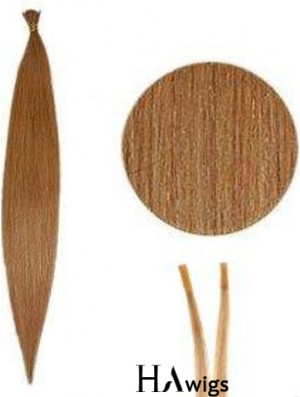 Auburn Straight Stick/I Tip Hair Extensions