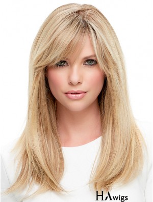 Ladies Wigs Cheap With Bangs Straight Style