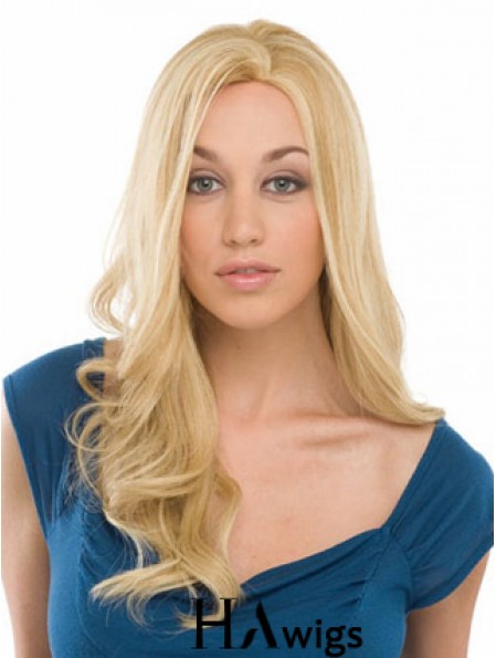 Wavy Layered Capless Blonde Online Long Wigs