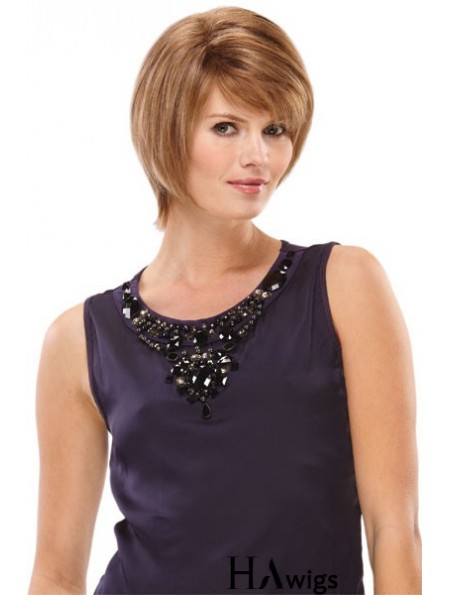 Bobs Short Auburn Straight No-Fuss Petite Wigs