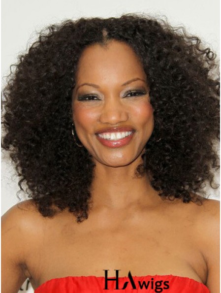 Great 14 inch Shoulder Length Kinky Wigs For Black Women