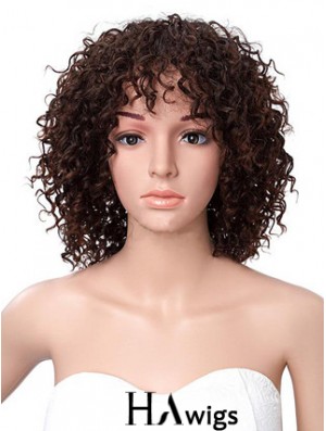 14 inch Brown Lace Front Wigs For Black Women