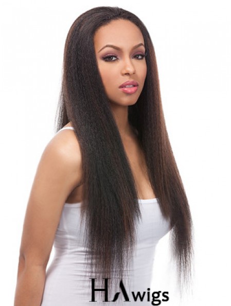 24 inch Black Lace Front Wigs For Black Women