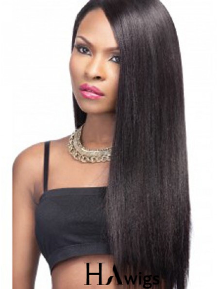 22 inch Black Lace Front Wigs For Black Women