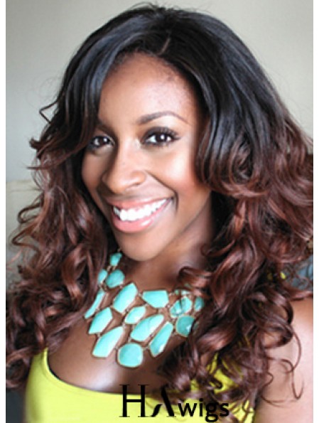 Style 18 inch Long Wavy Wigs For Black Women