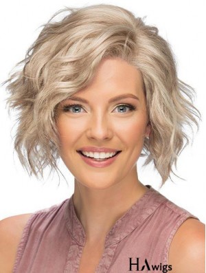 Lace Front Short Blonde Curly Affordable Classic Wigs For Women