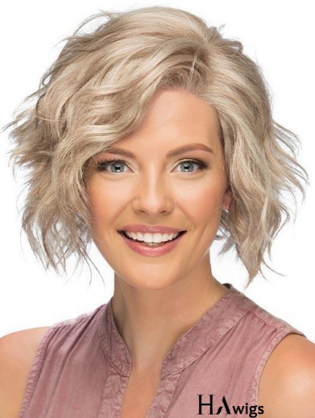 Lace Front Short Blonde Curly Affordable Classic Wigs For Women