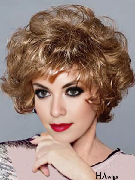 Curly Blonde Perfect Short Classic Wigs