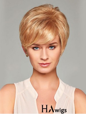 Short Wavy Capless Layered 8 inch Suitable Synthetic Wigs