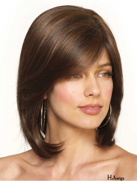 Lace Front Shoulder Length Straight Auburn Cheapest Bob Wigs