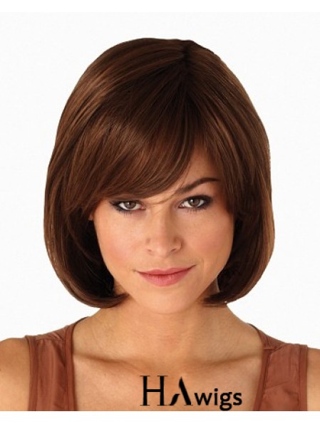 Straight Bobs 11 inch Auburn Best Synthetic Wigs