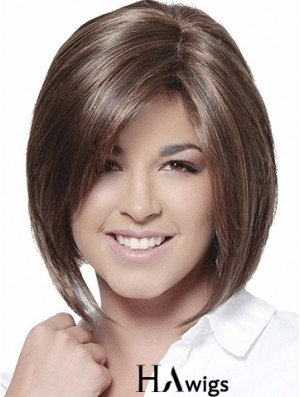 Bobs Brown Straight Chin Length 10 inch High Quality Medium Wigs