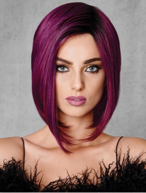 Ombre/2 Straight Capless Tone Bobs 10 inch High Quality Synthetic Wigs