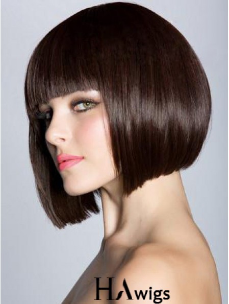 Bob Wigs For Women Chin Length Straight Style Bobs Cut