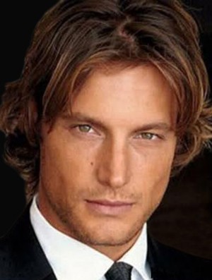 Wave Lace Front Brown Remy Human Short Mens Hair Wigs