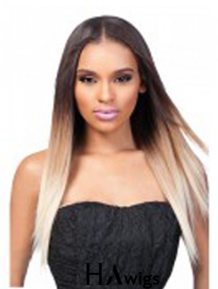 20 inch Ombre/2 Tone Lace Front Wigs For Black Women