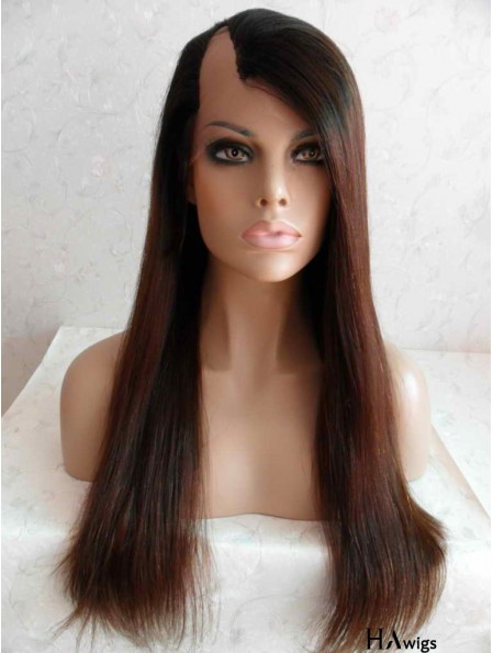 High Quality Auburn Long Straight U Part Wigs