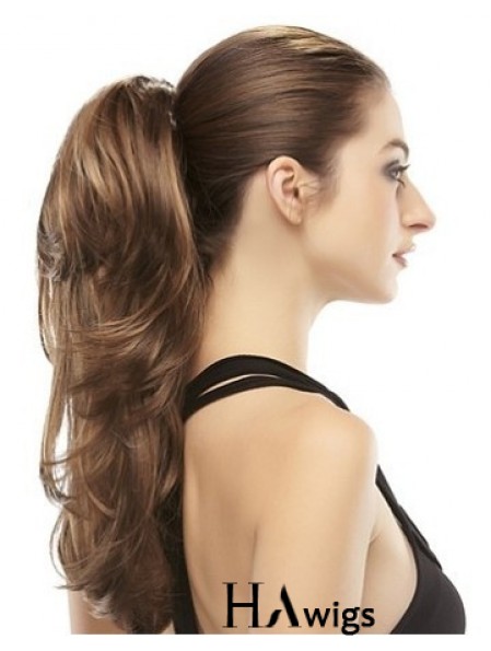 Affordable Wavy Brown Ponytails